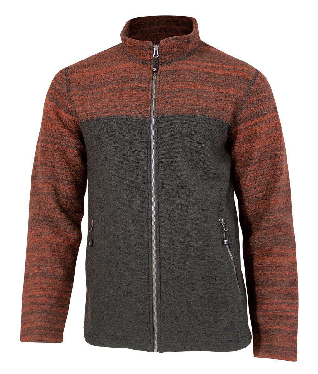 Ivanhoe Jon Full Zip Rust