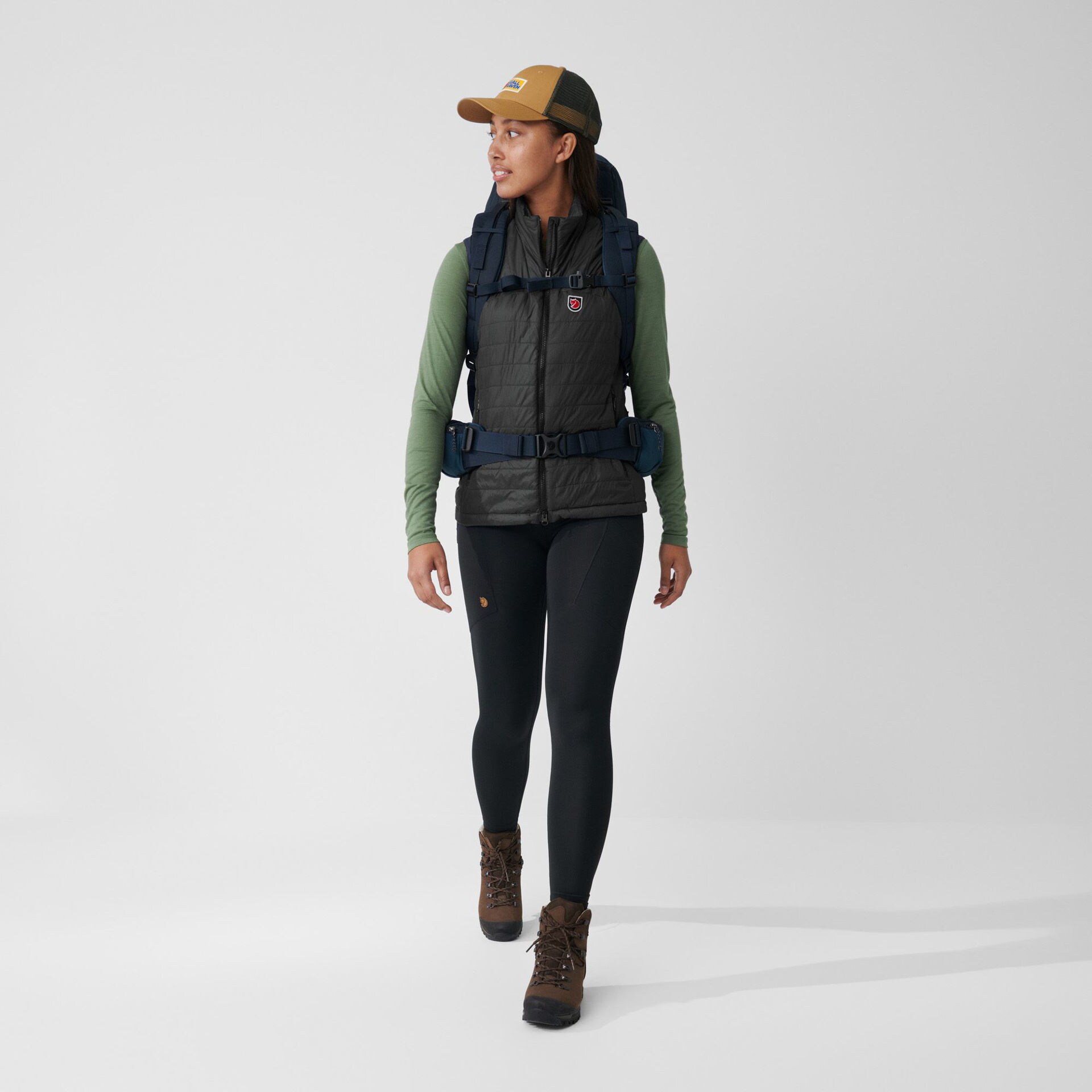 Fjällräven Expedition X-Lett Vest W Patina Green