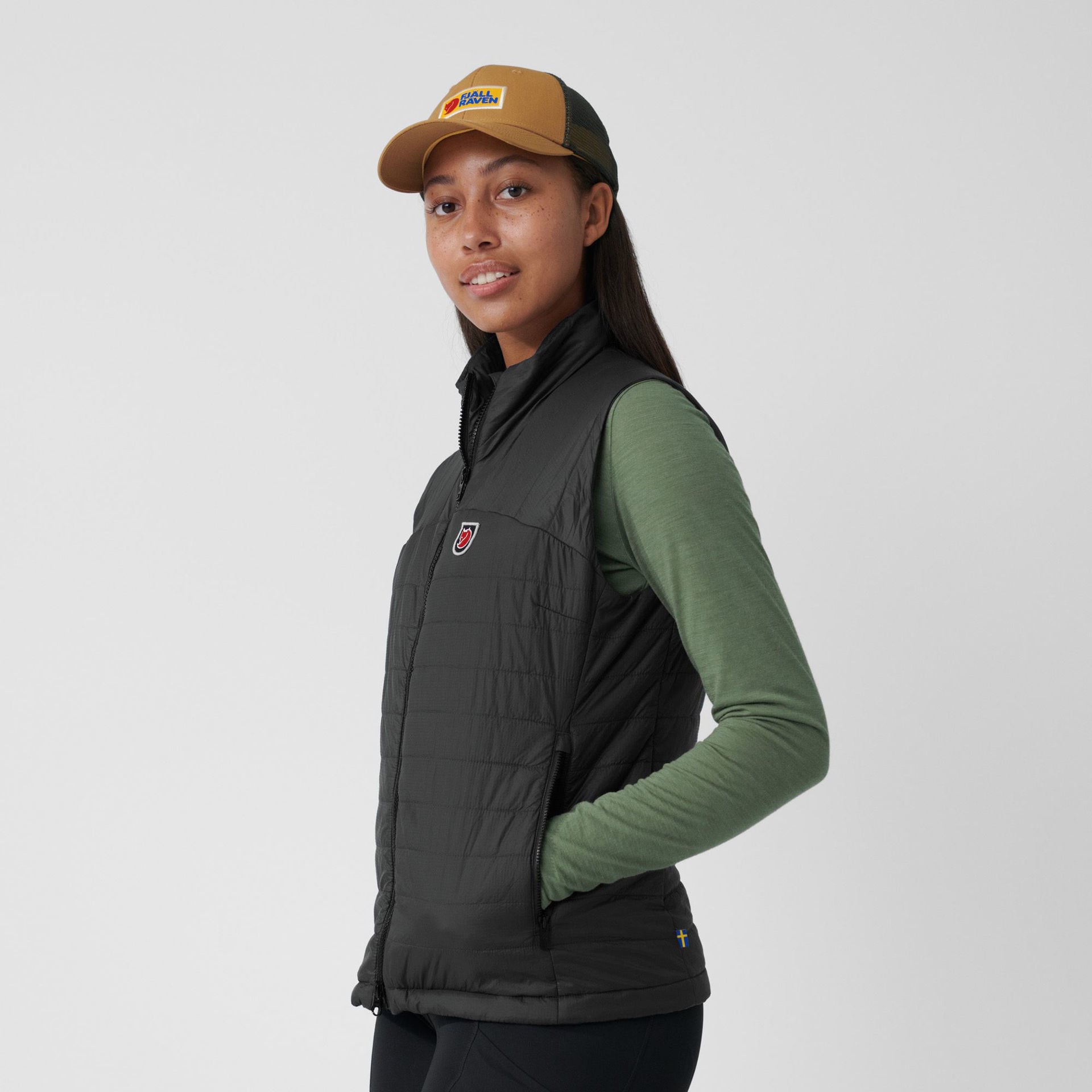 Fjällräven Expedition X-Lett Vest W Patina Green