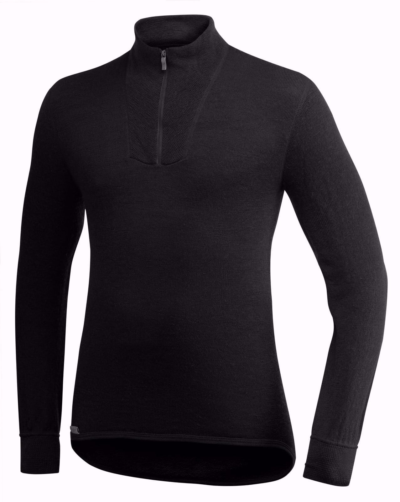 Woolpower Zip Turtleneck 400 gr BLACK