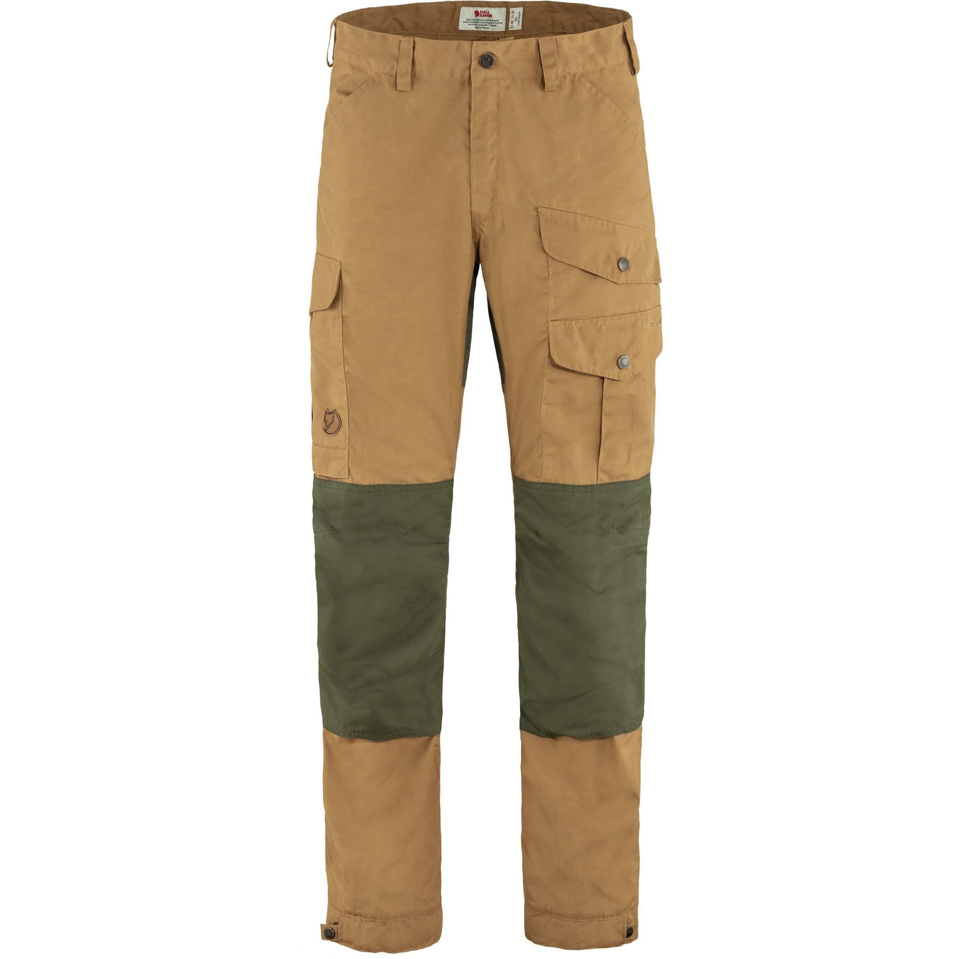 Fjällräven Vidda Pro Trousers Buckwheat Brown - Laurel Green