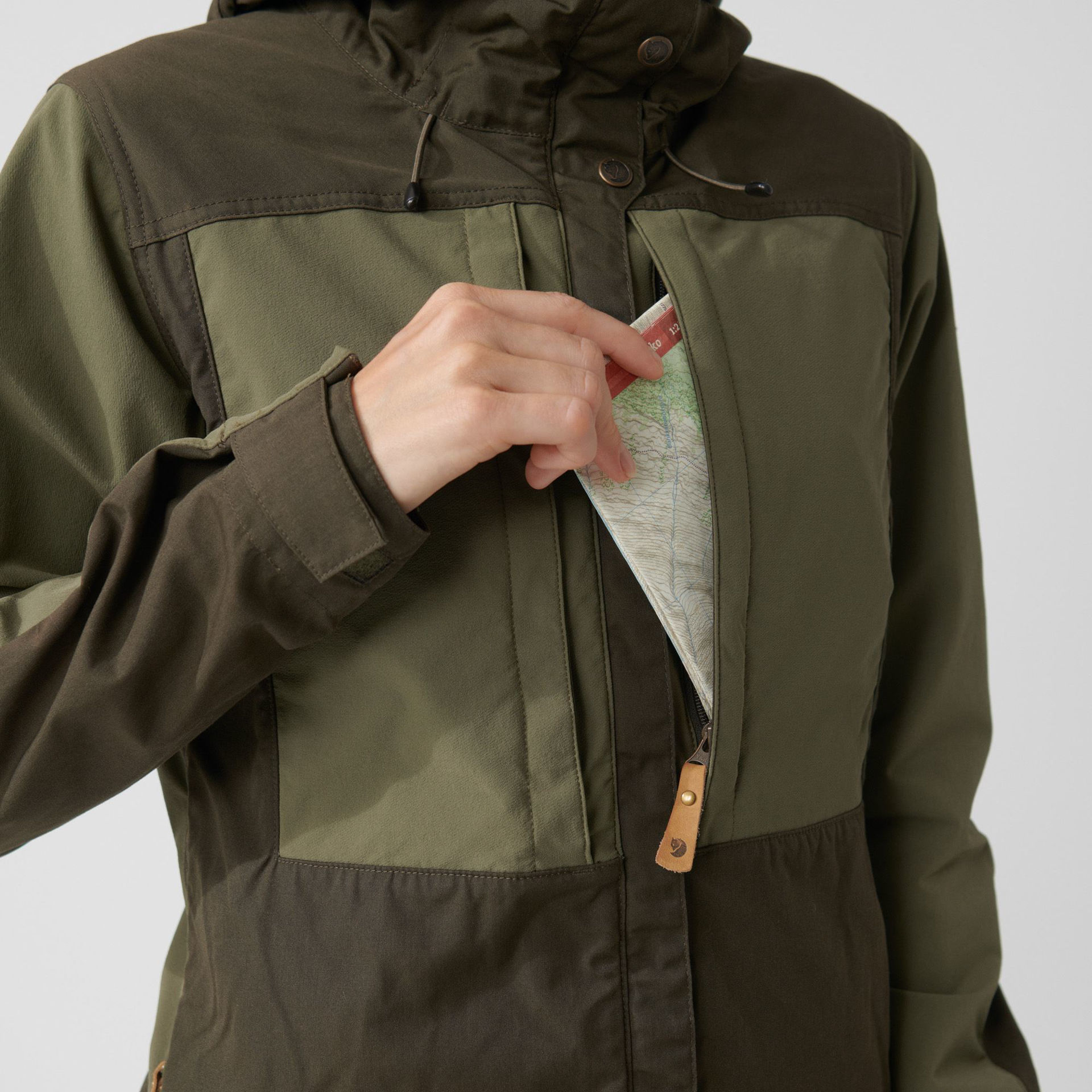 Fjällräven Keb Jacket W Flint Grey - Basalt