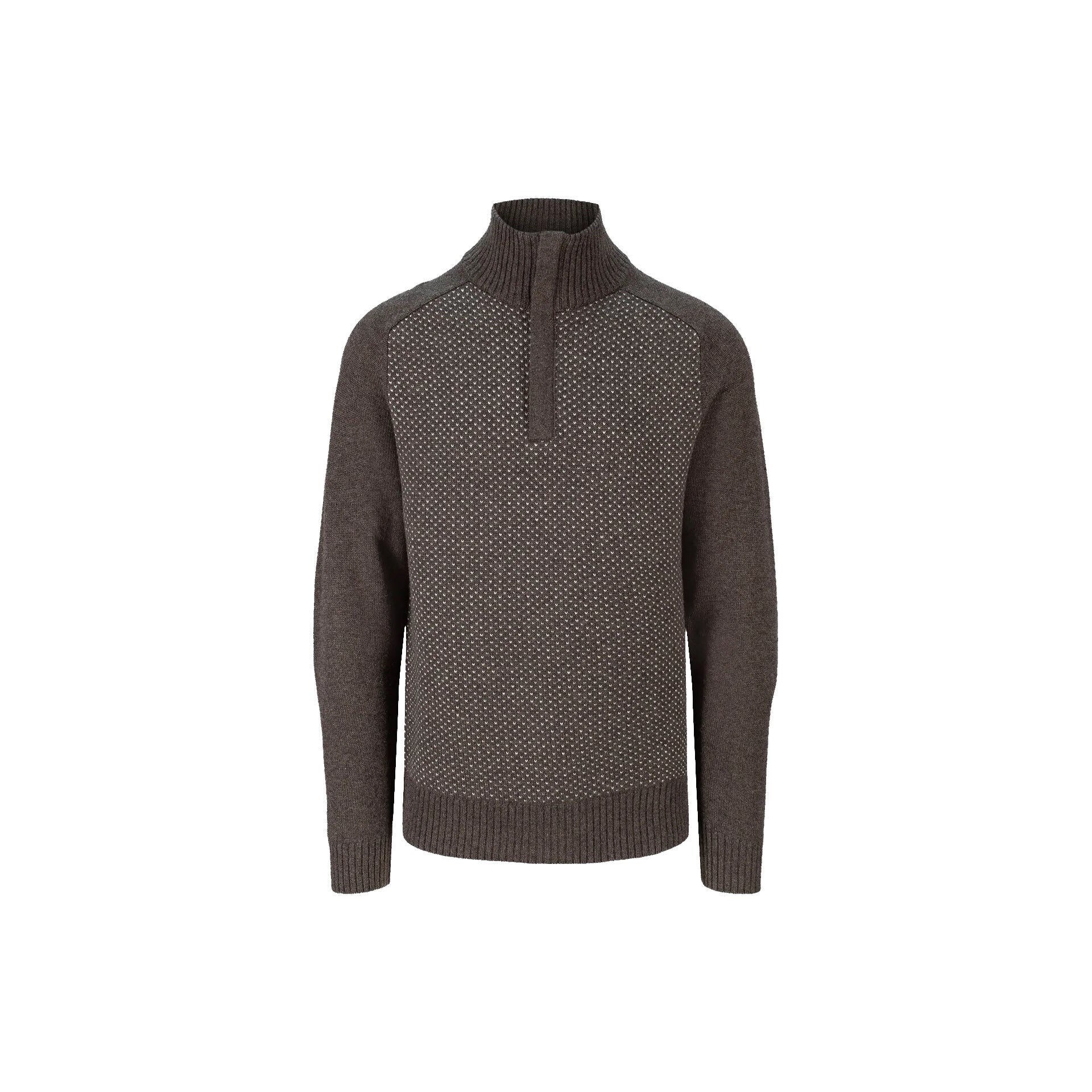 Tufte Robin Low Half Zip Melange