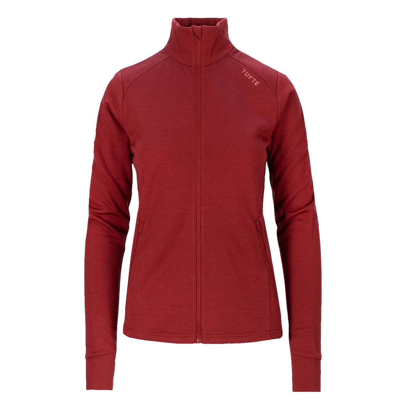 Tufte W Falcon Wool Fleece Jacket Rosewood