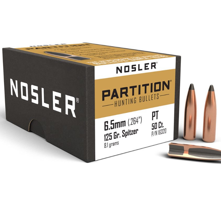 Nosler Partition Kuler 6,5 125gr