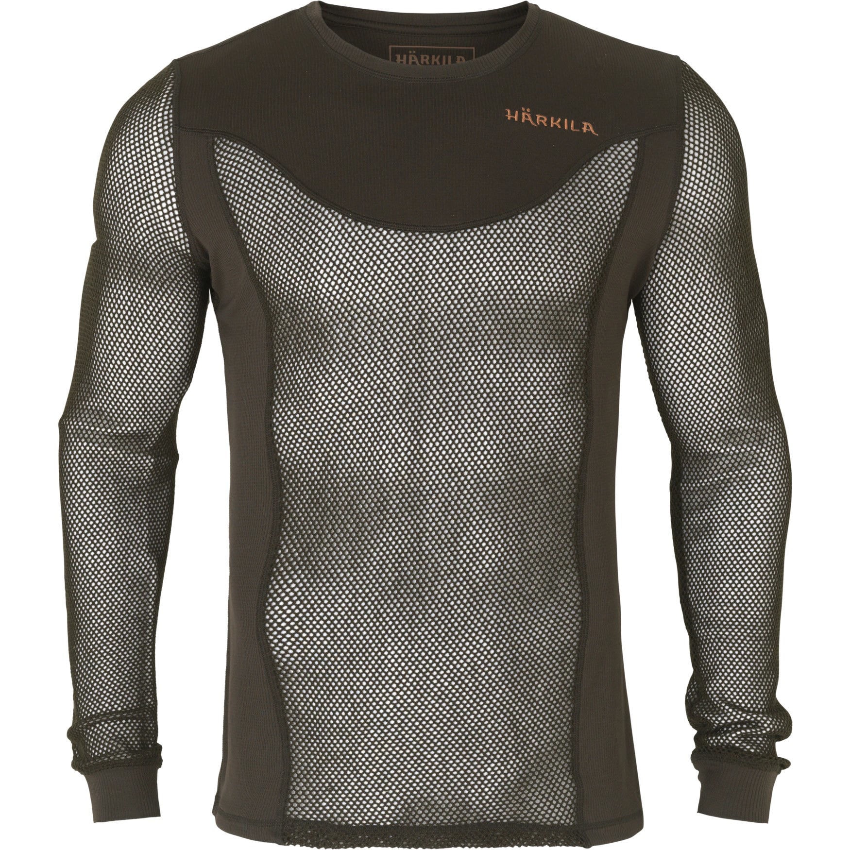 Härkila Base Mesh Crew Neck Shadow Brown