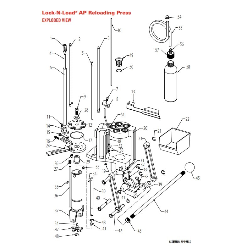 Hornady Parts Support Primer Tube #398318