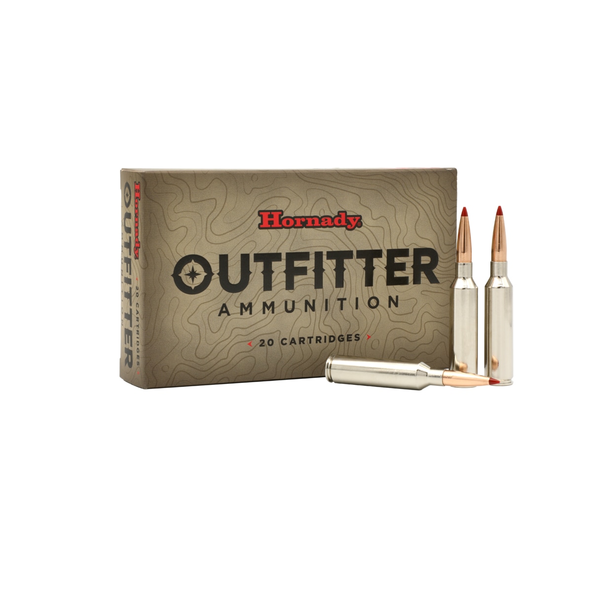 Hornady Ammo 7mm PRC 160grs CX Outfitter 20 Pk