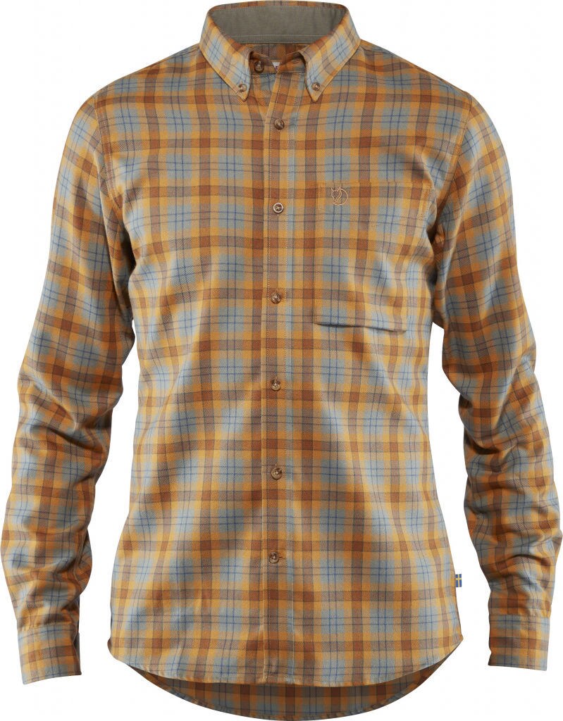 Fjällräven Stig Flannel Shirt M Acorn