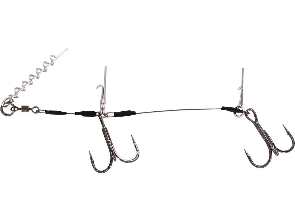Westin Add-It Shallow Rig Double 1x7 40,8kg 15cm #2/0 2pcs
