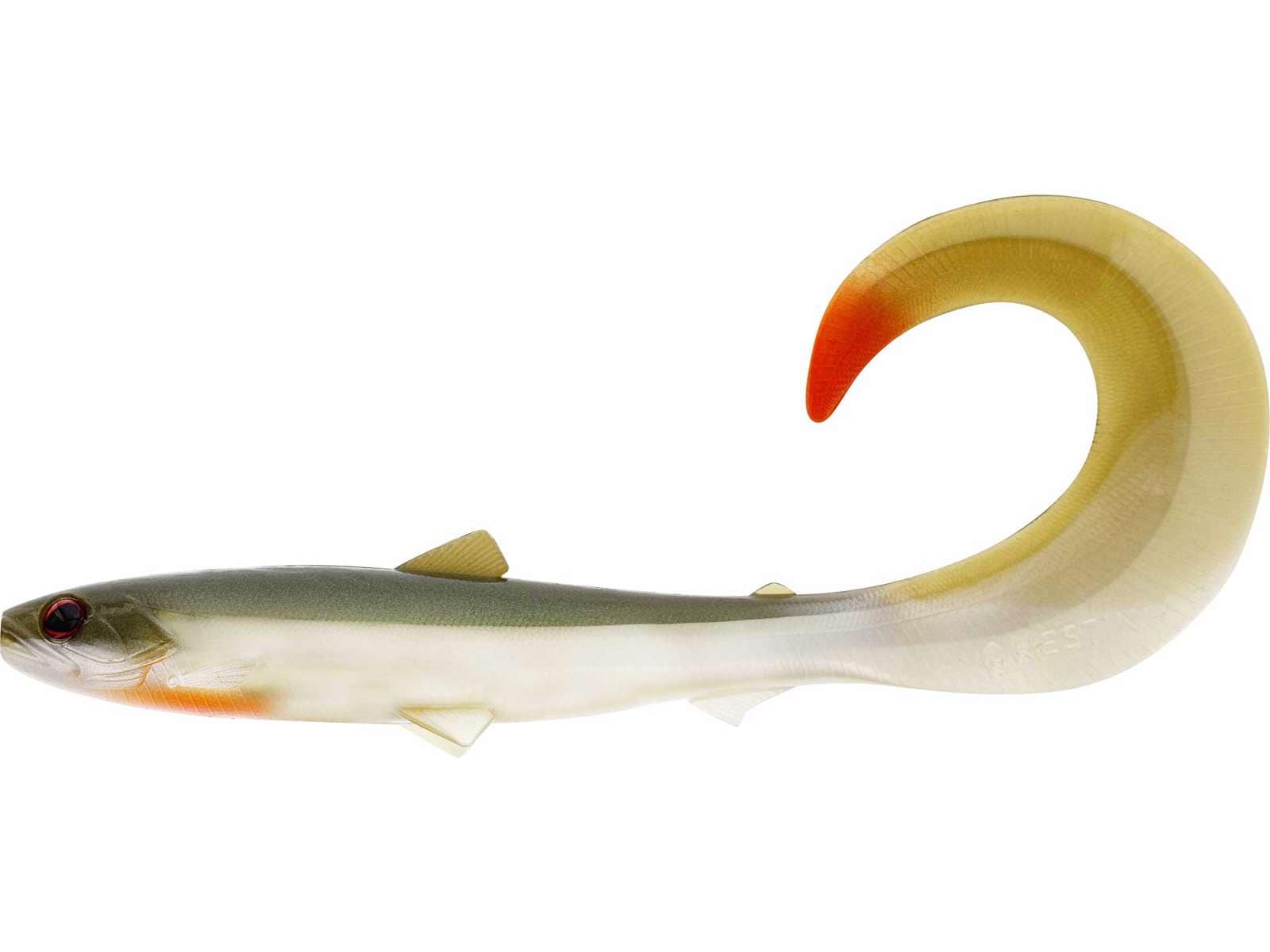 Westin BullTeez Curltail 8cm 3g Bass Orange 3pcs