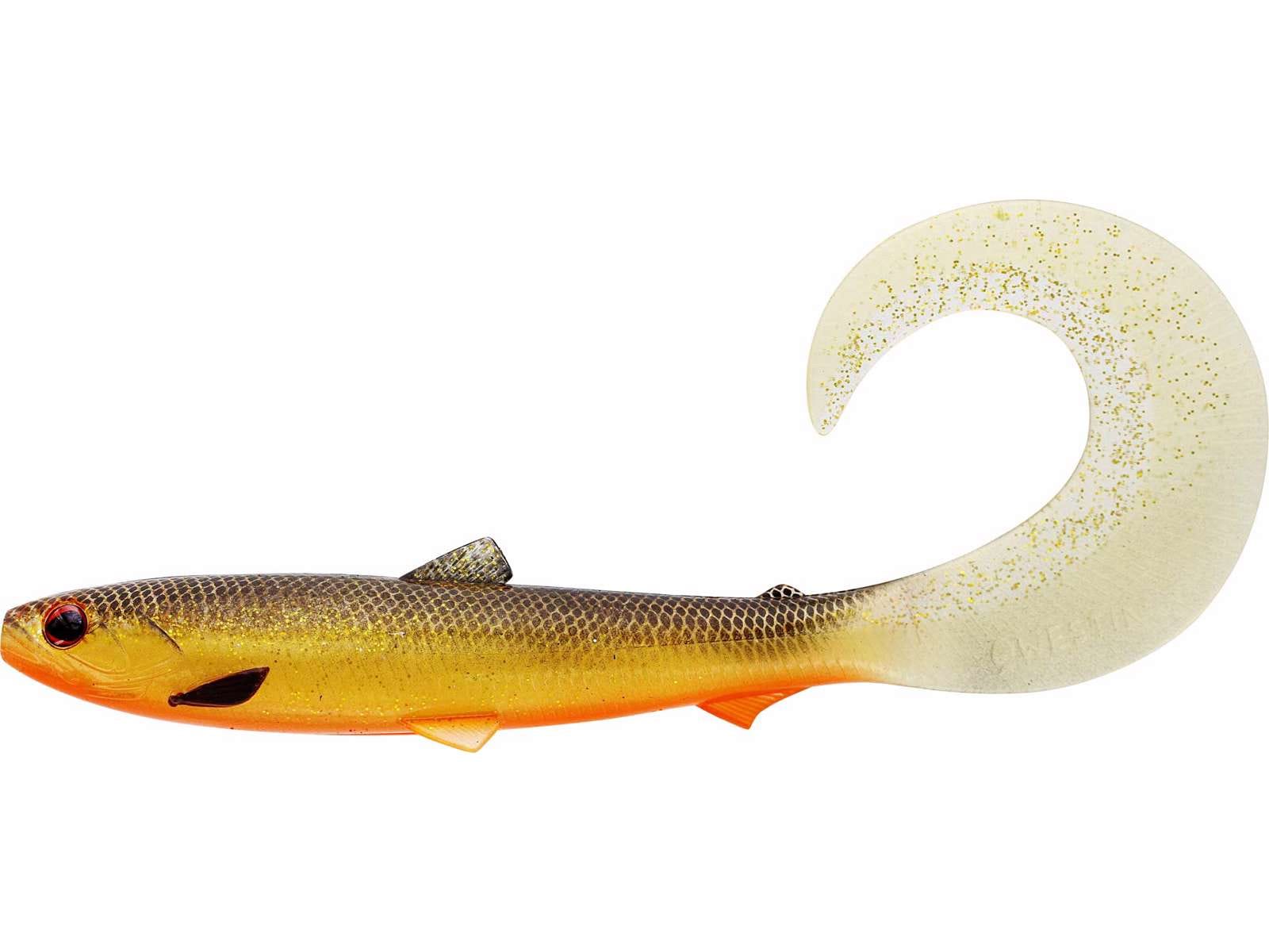 Westin BullTeez Curltail 8cm 3g Gold Rush 3pcs