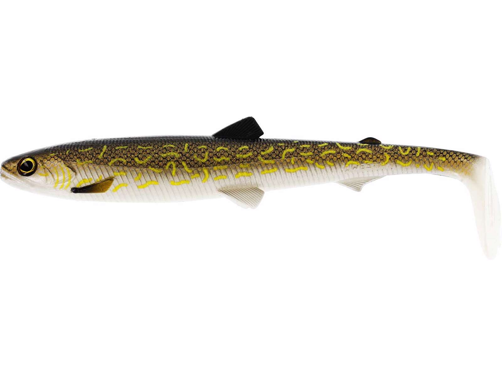 Westin BullTeez Shadtail 24cm 107g Natural Pike 1pc