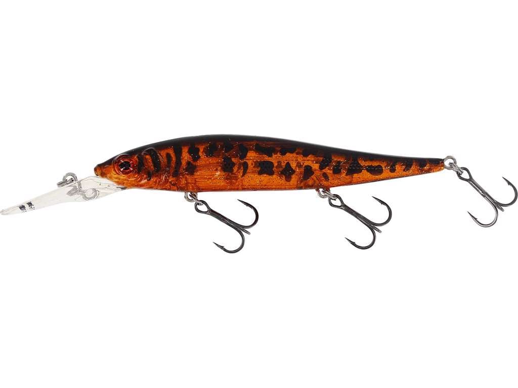 Westin Jerkbite MR 11cm 15g Suspending Motoroil Burbot