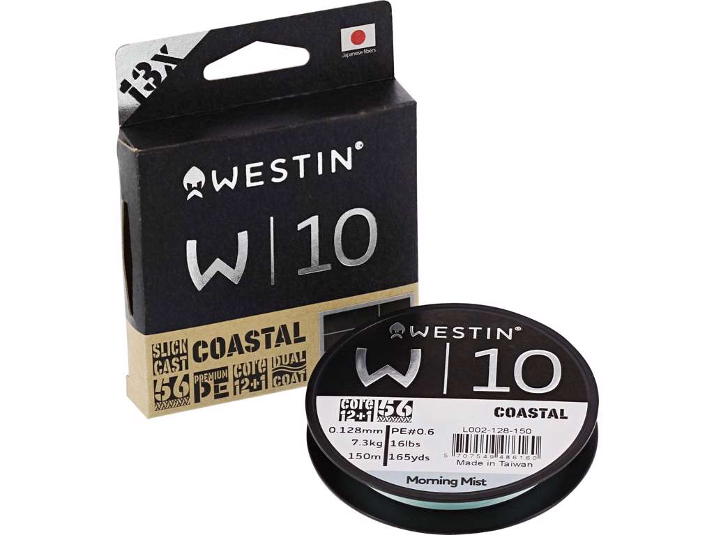 Westin W10 13 Braid Coastal Morning Mist 0.10mm 150m 6.0kg