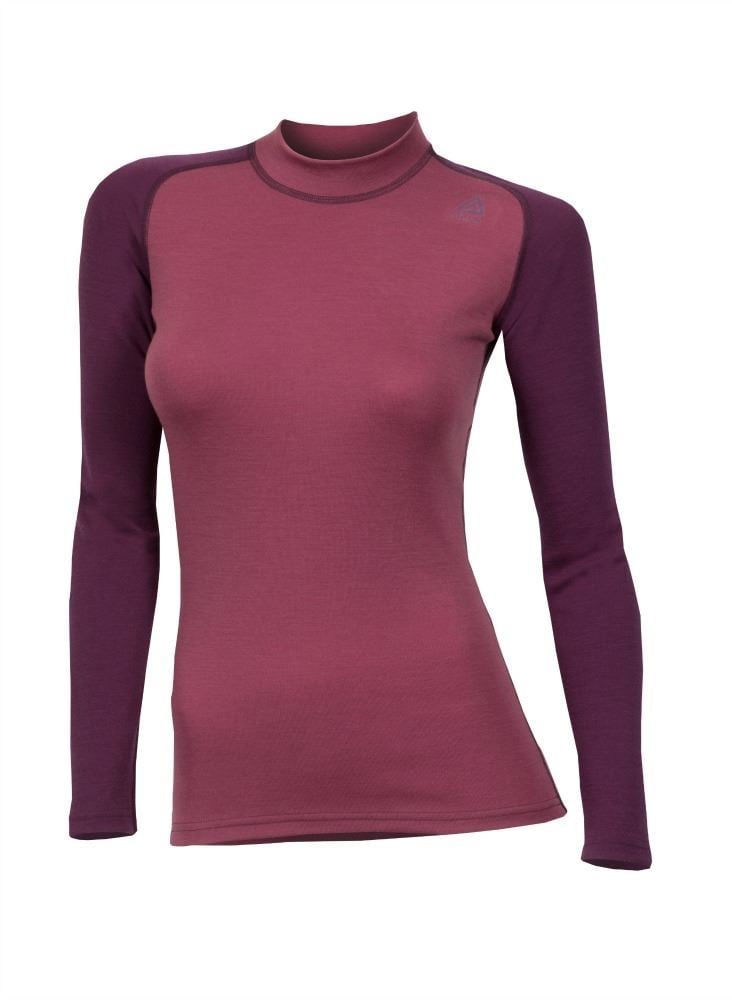 Aclima Warmwool Crewe Neck Woman Damson/Grape