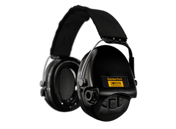 Sordin Supreme Pro X Black, HEAR2
