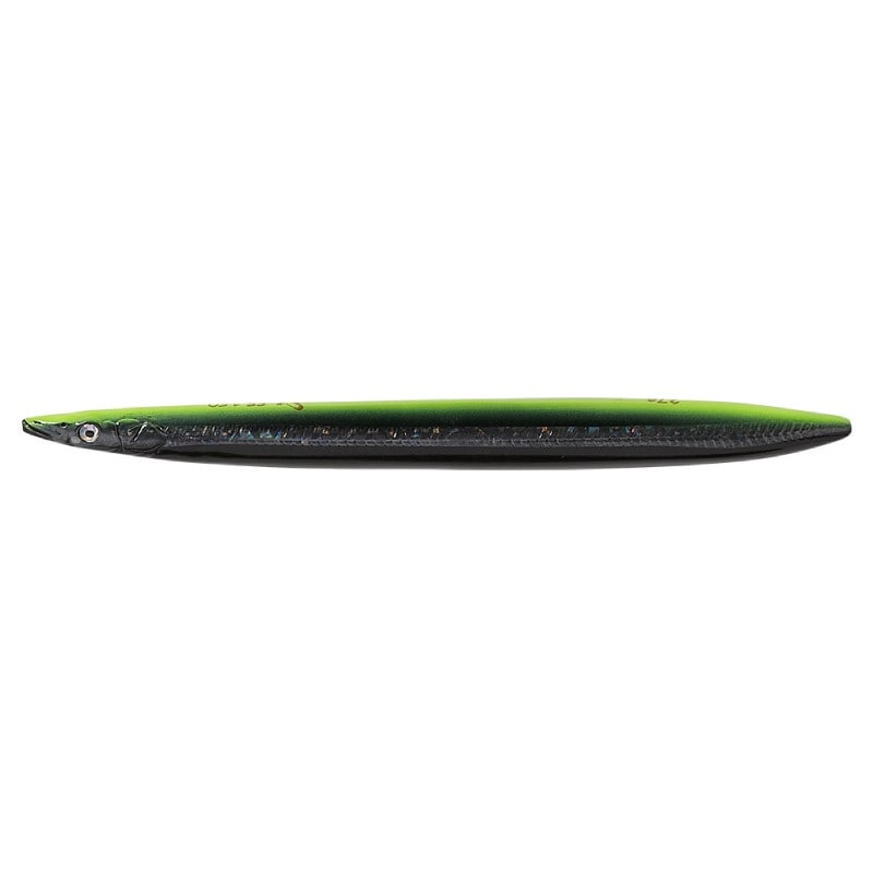 Savage Gear 3D LINE THRU SANDEEL 12.5CM 19G SINKING BLACK YELLOW GLOW