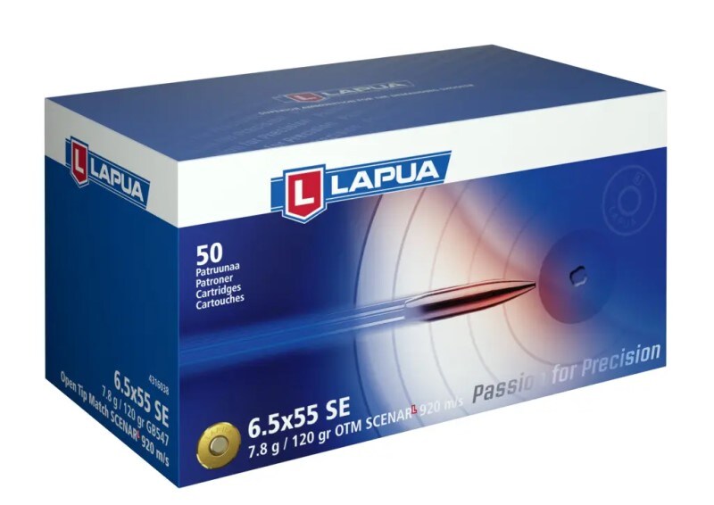 Lapua 6,5x55 7,8g 120grs Scenar L 920m/s