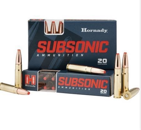 Hornady Ammo 300 Blackout 190 Gr Sub-X™