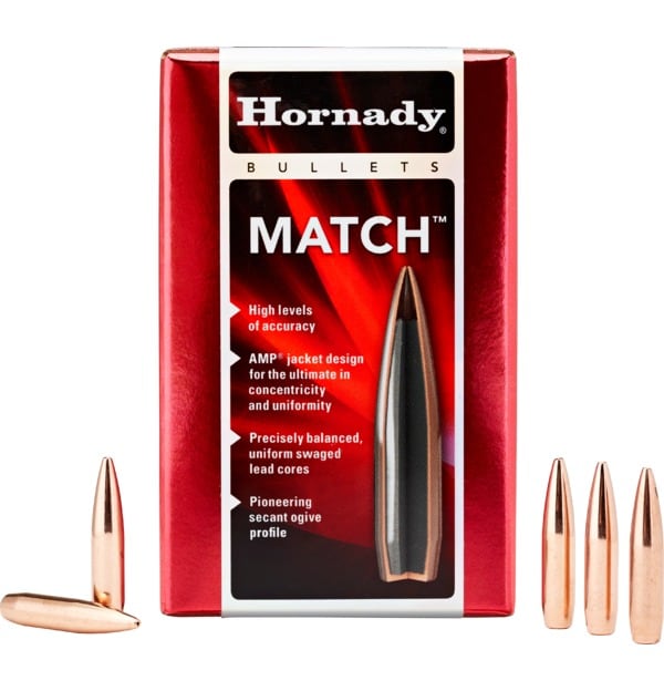 Hornady 22 CAL .224 68 GR BTHP MATCH™ (500)