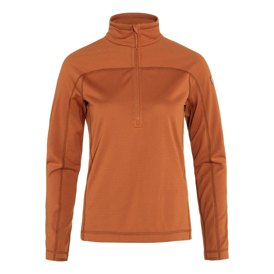 Fjällräven Abisko Lite Fleece Half Zip W Terracotta Brown