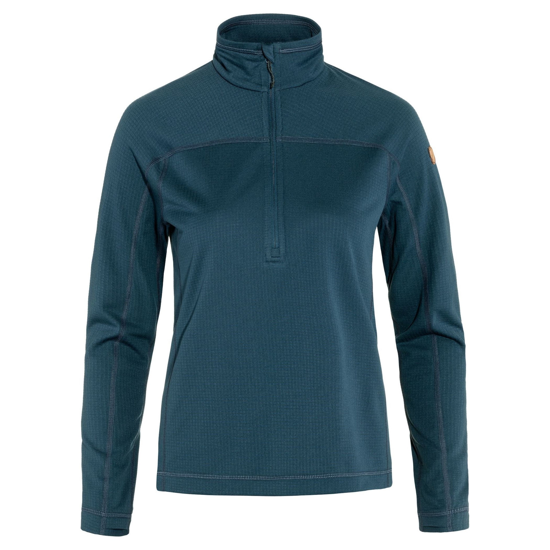 Fjällräven Abisko Lite Fleece Half Zip W Indigo Blue