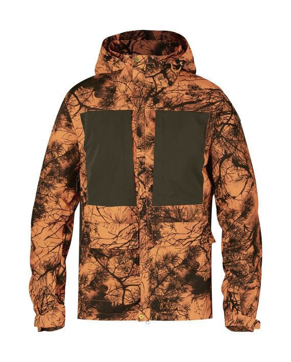 Fjällräven Lappland Hybrid Jacket Camo M Orange Camo