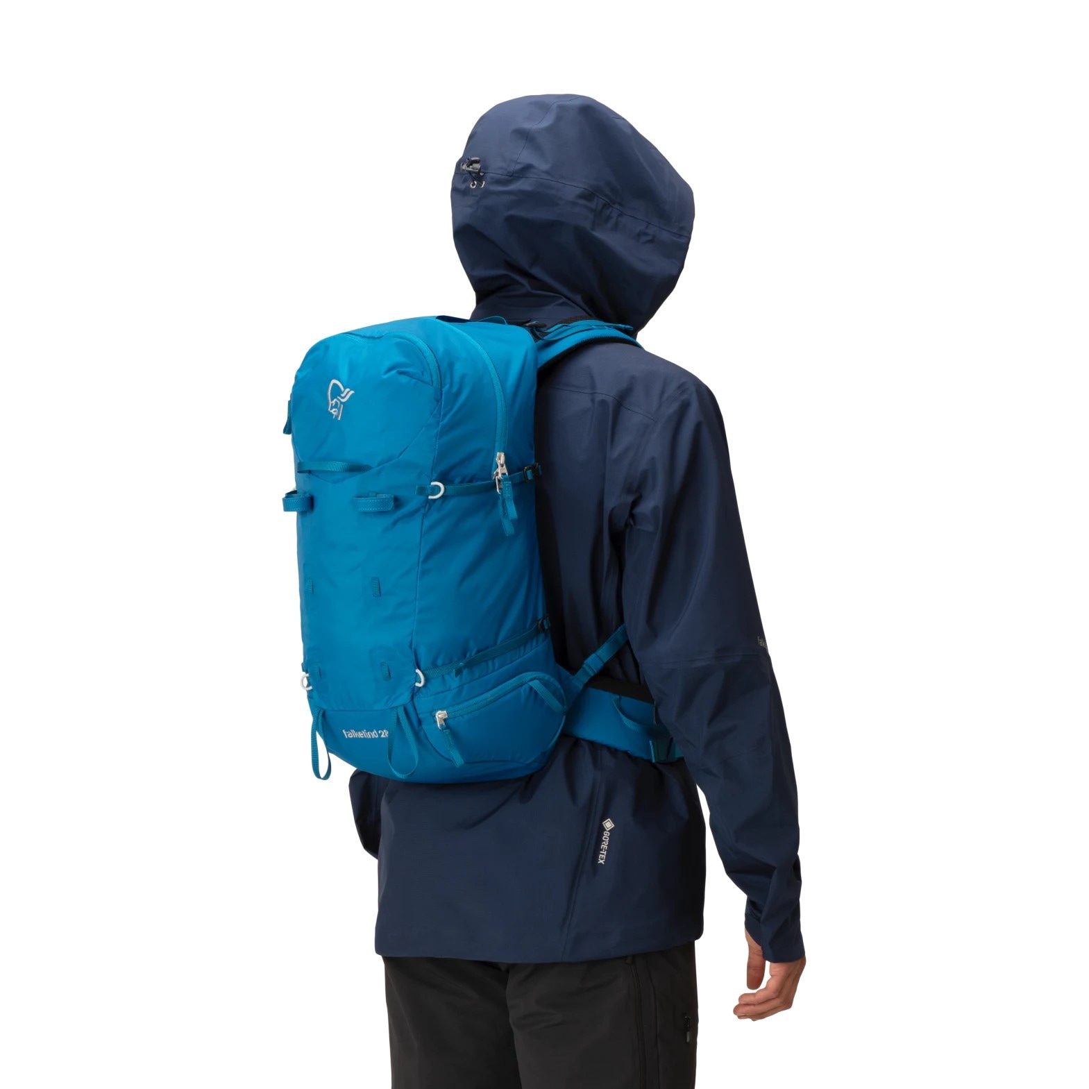 Norrøna Falketind Econyl70 28L Pack Mykonos Blue Utgått