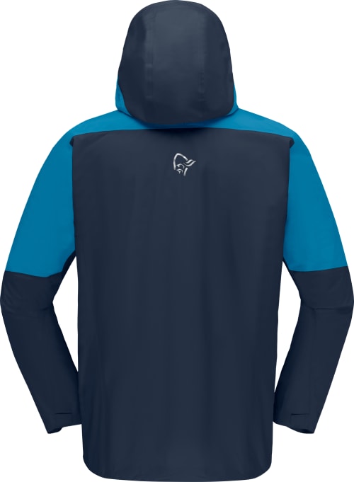 Norrøna falketind Gore-Tex Paclite Jacket (M) Hawaiian Surf/Indigo Night Utgått