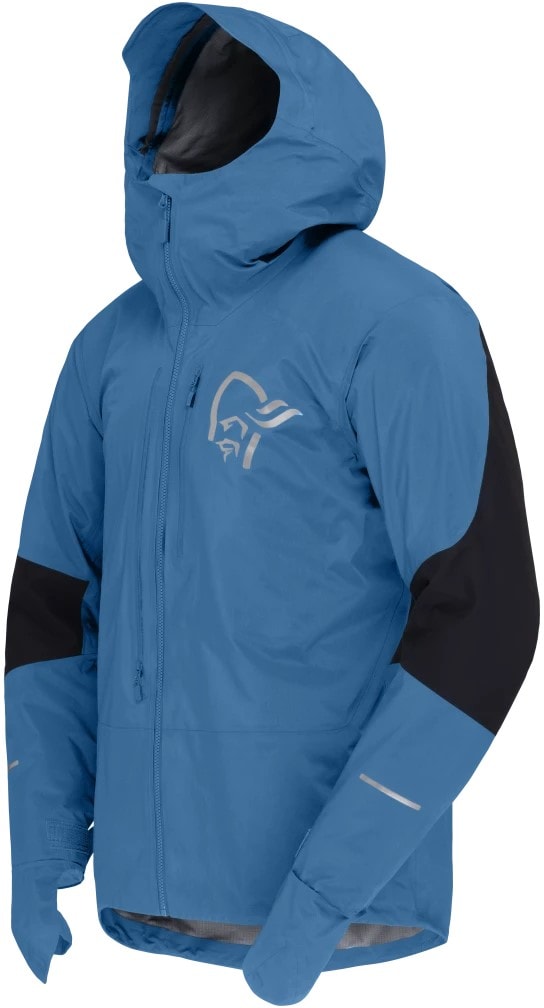Norrøna Fjørå Gore-Tex Pro jacket (M) Mykonos Blue Utgått