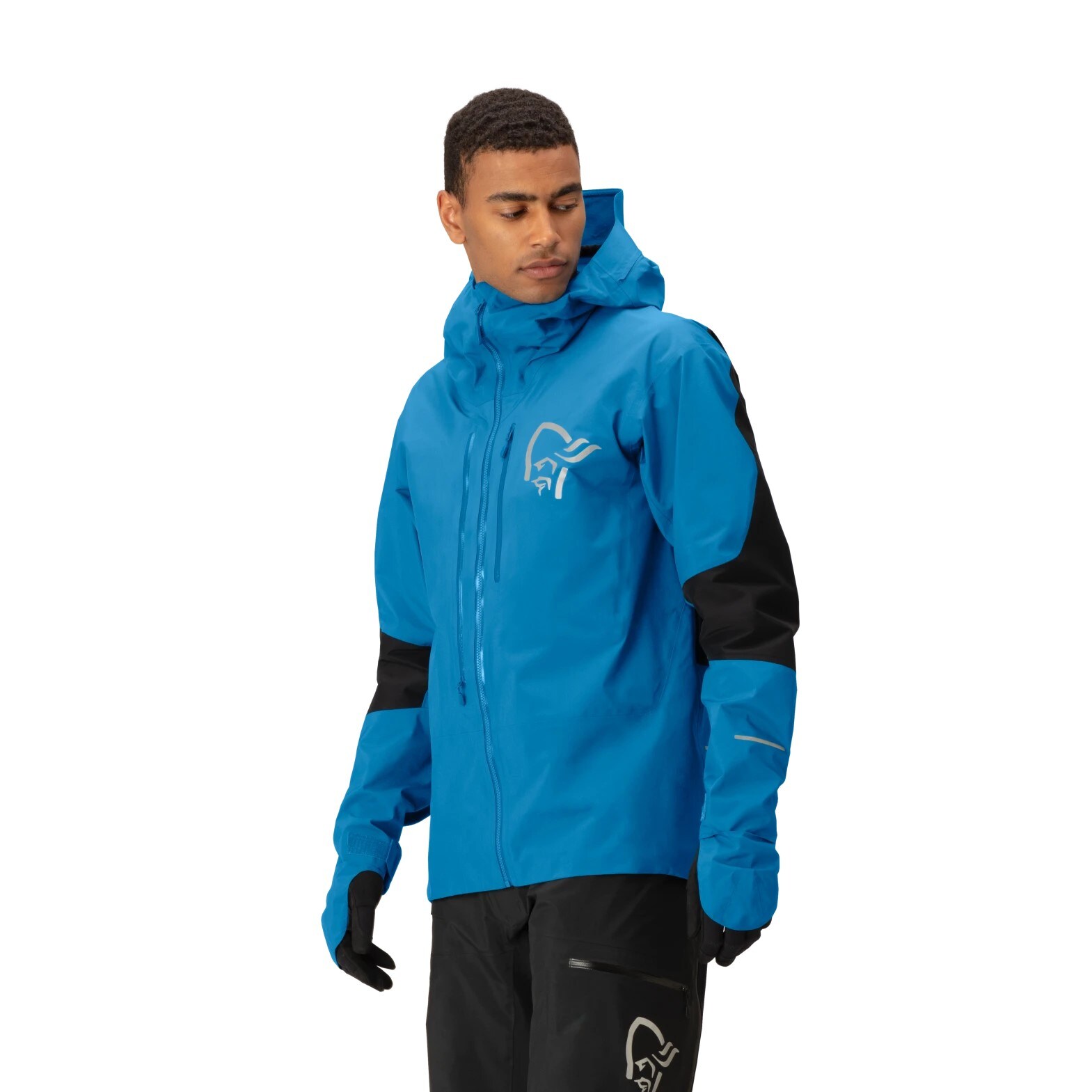Norrøna Fjørå Gore-Tex Pro jacket (M) Mykonos Blue Utgått