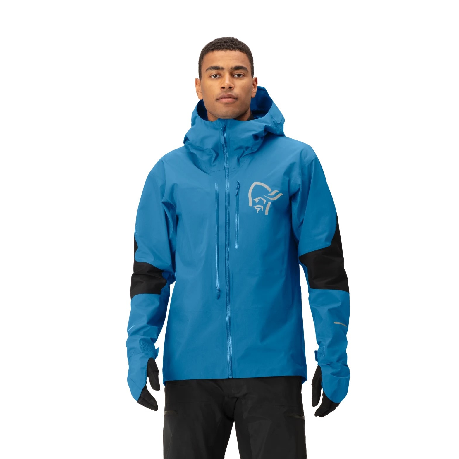 Norrøna Fjørå Gore-Tex Pro jacket (M) Mykonos Blue Utgått