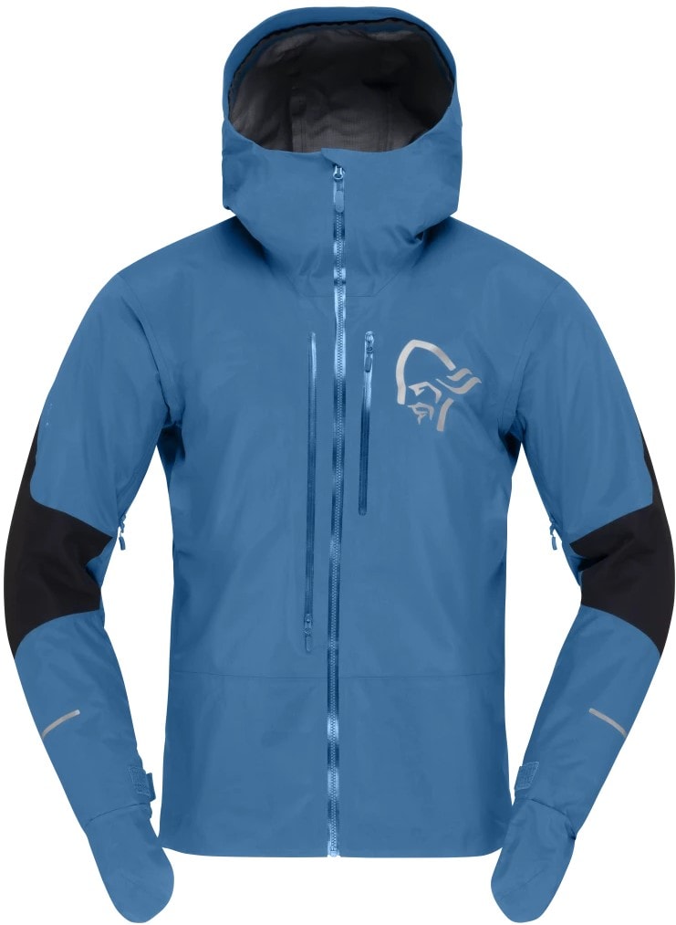 Norrøna Fjørå Gore-Tex Pro jacket (M) Mykonos Blue Utgått