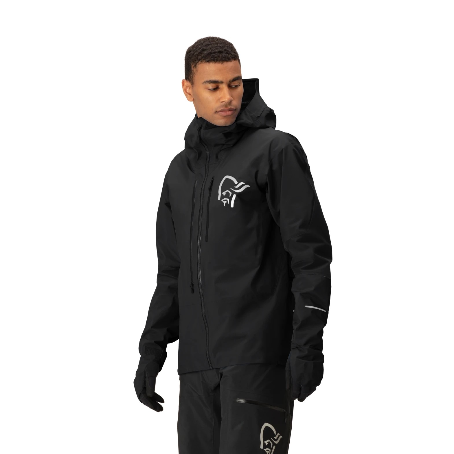 Norrøna Fjørå Gore-Tex Pro jacket (M) Caviar Utgått