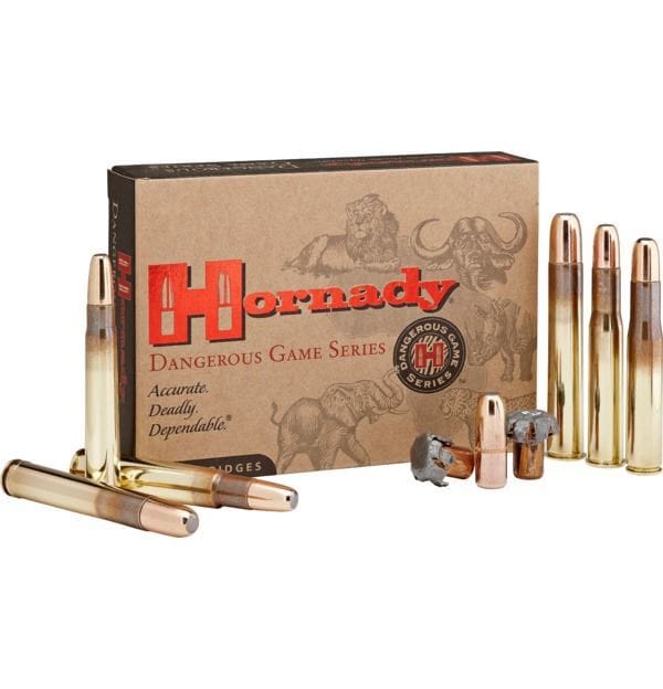 Hornady Dangerous Game 375 H&H 300 Gr Dgx Bonded