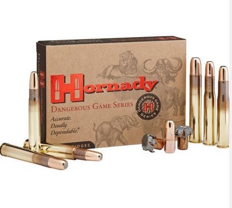 Hornady Dangerous Game 470 Nitro Ex 500 Gr Dgx Bonded