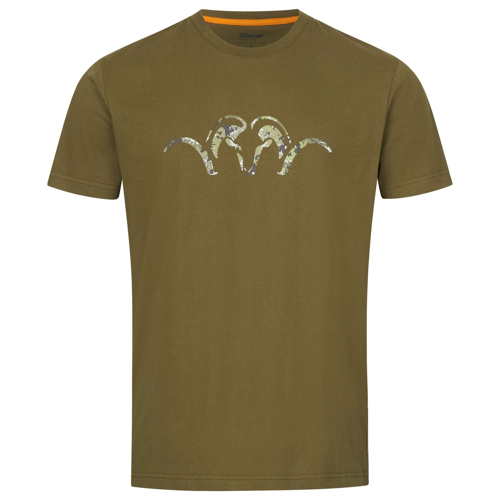 Blaser Men's Argali T-Shirt Dark Olive