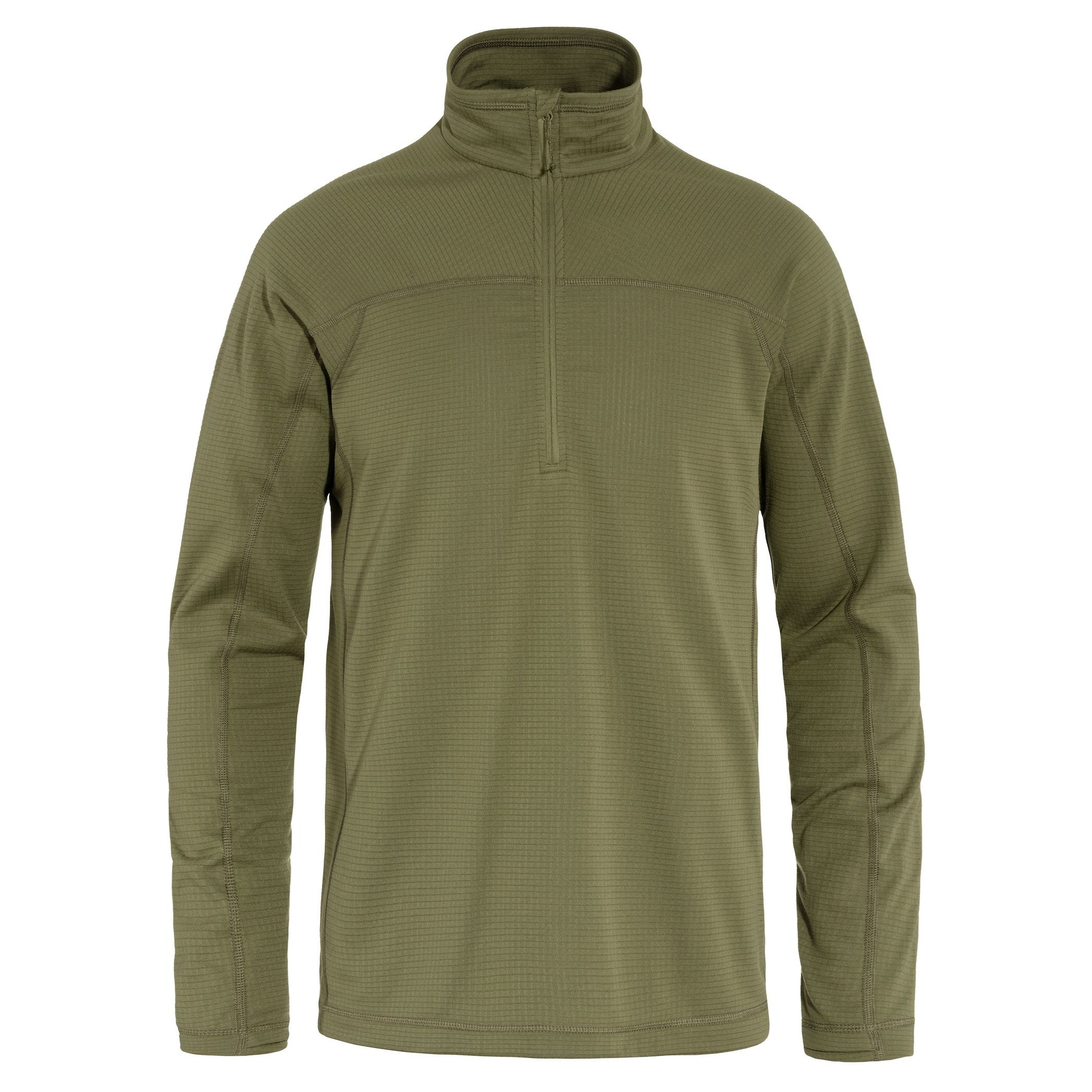 Fjällräven Abisko Lite Fleece Half Zip M Green