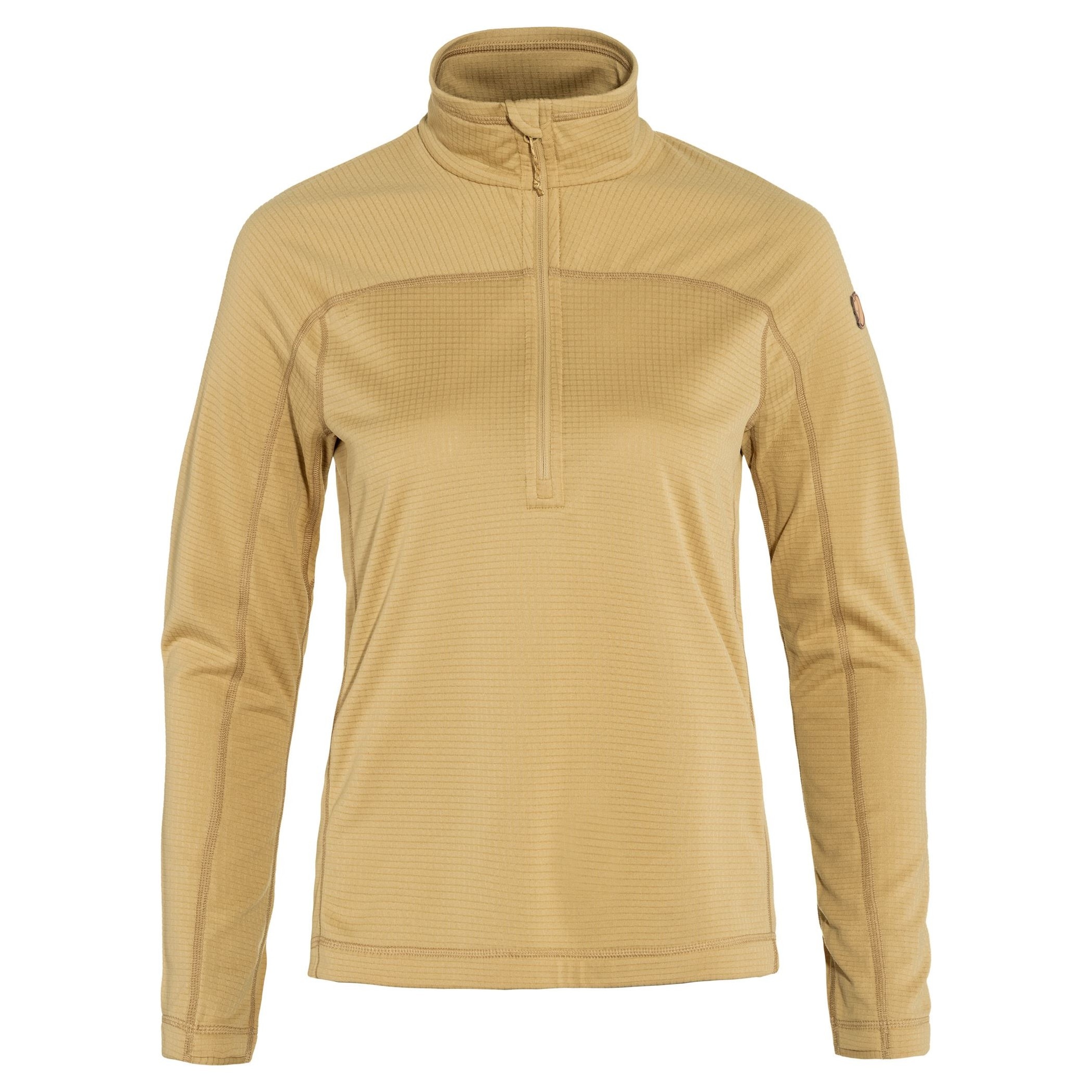 Fjällräven Abisko Lite Fleece Half Zip W Dune Beige