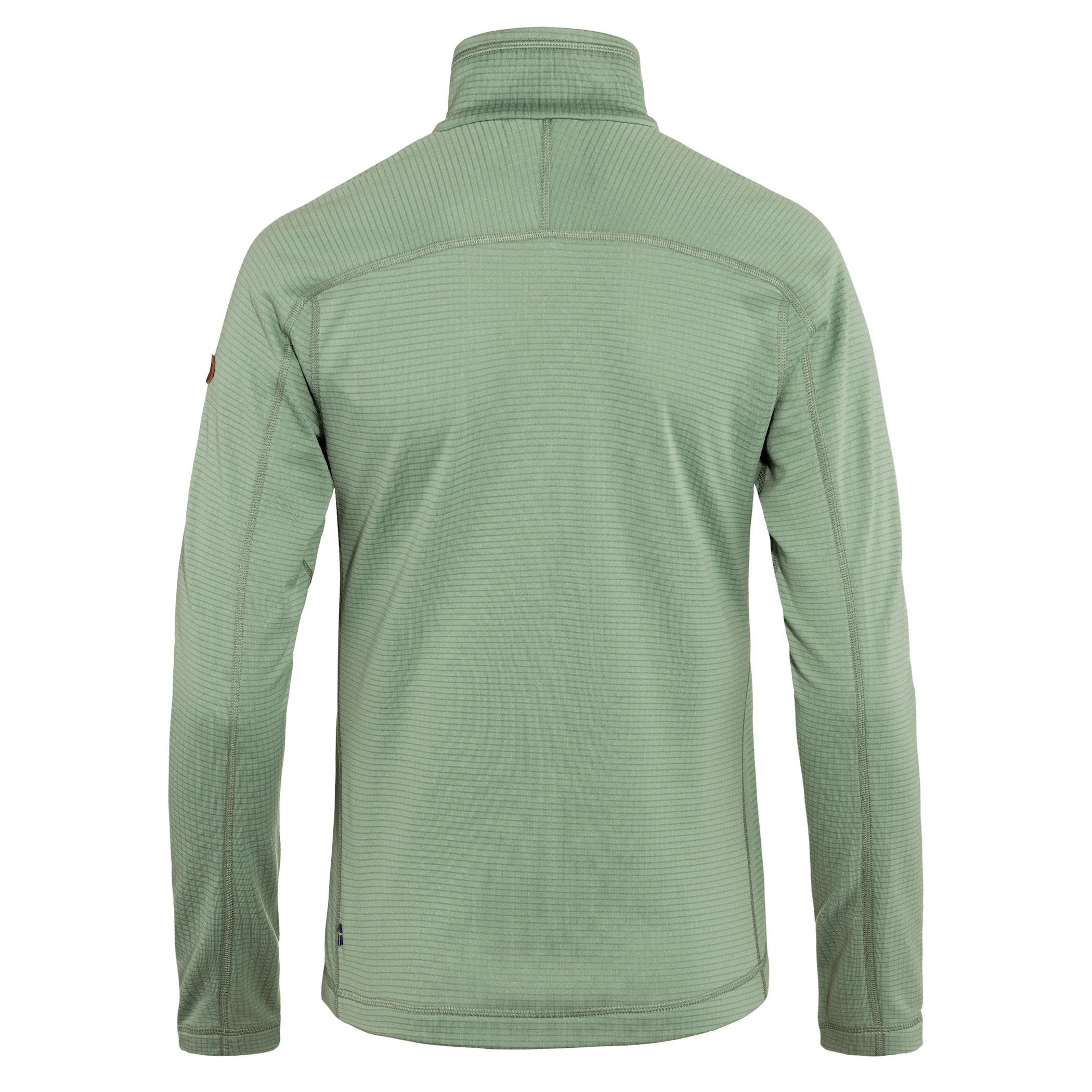 Fjällräven Abisko Lite Fleece Half Zip W Misty Green