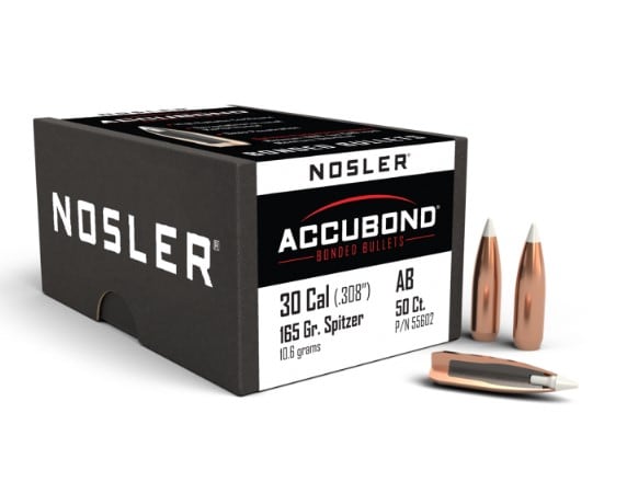 Nosler Accubond Kuler 30 10,7 g / 165 gr