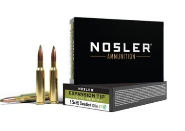 Nosler Expansion Tip Blyfri 6,5x55 120gr SP Ammunisjon