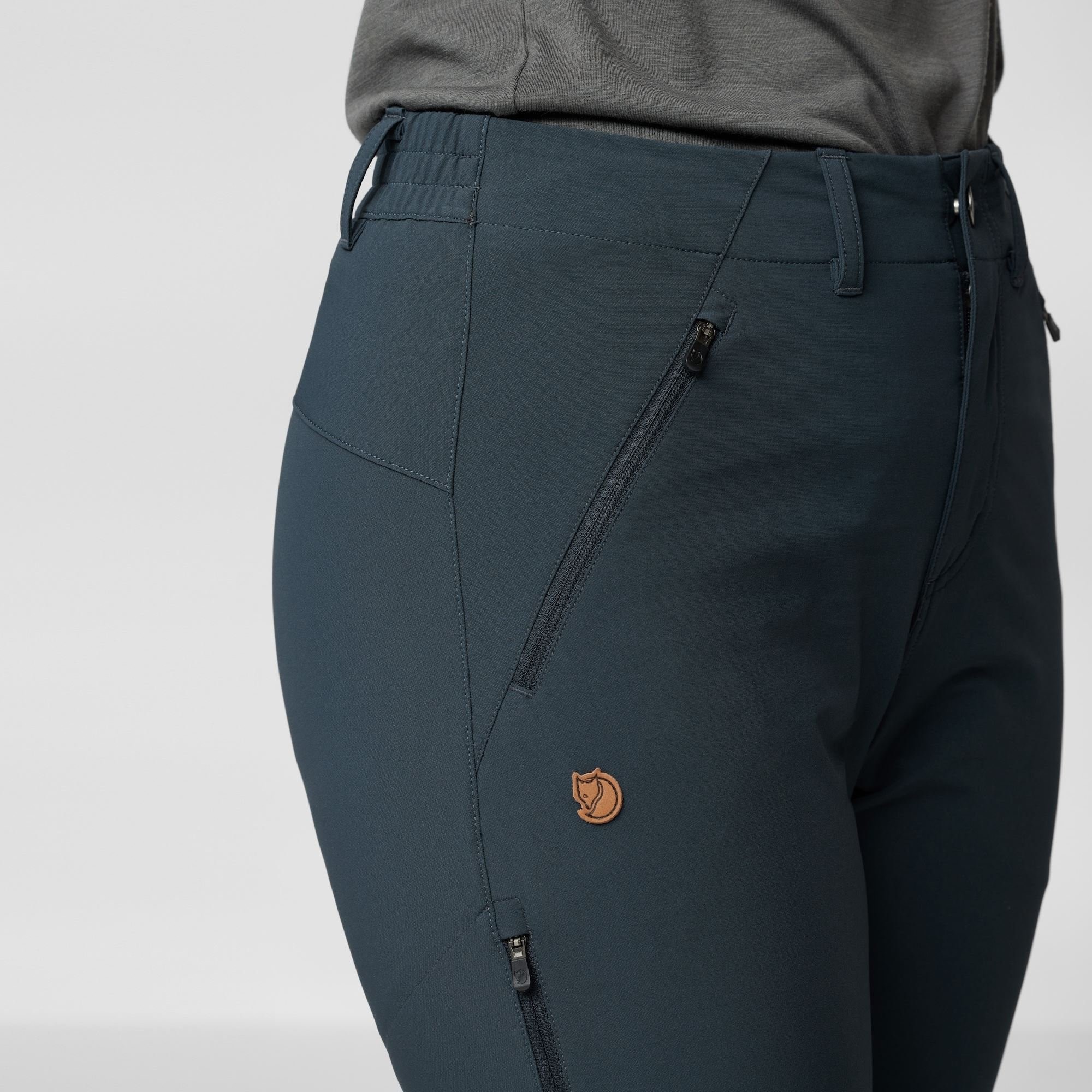 Fjällräven Abisko Trail Stretch Trousers W Long Black