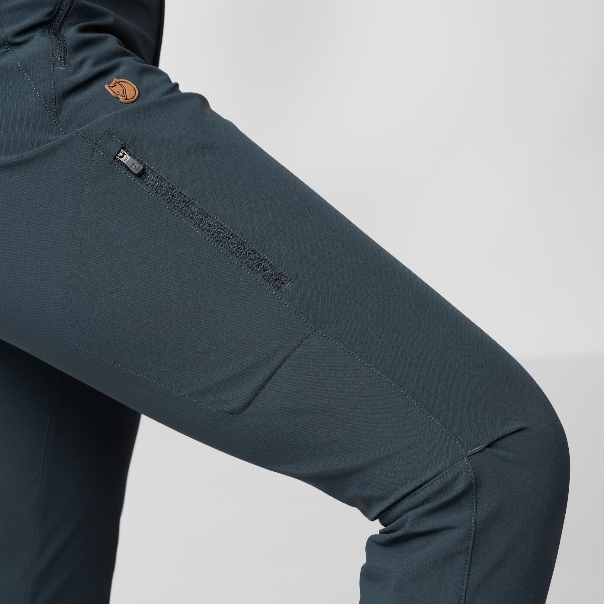 Fjällräven Abisko Trail Stretch Trousers W Long Black