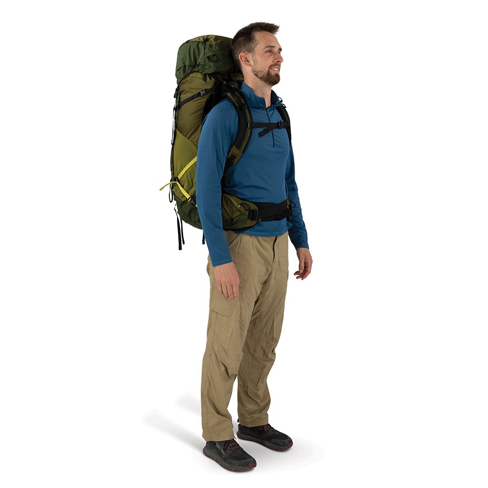 Osprey Atmos AG LT 50 Night Shift/Scoria Blue L/XL