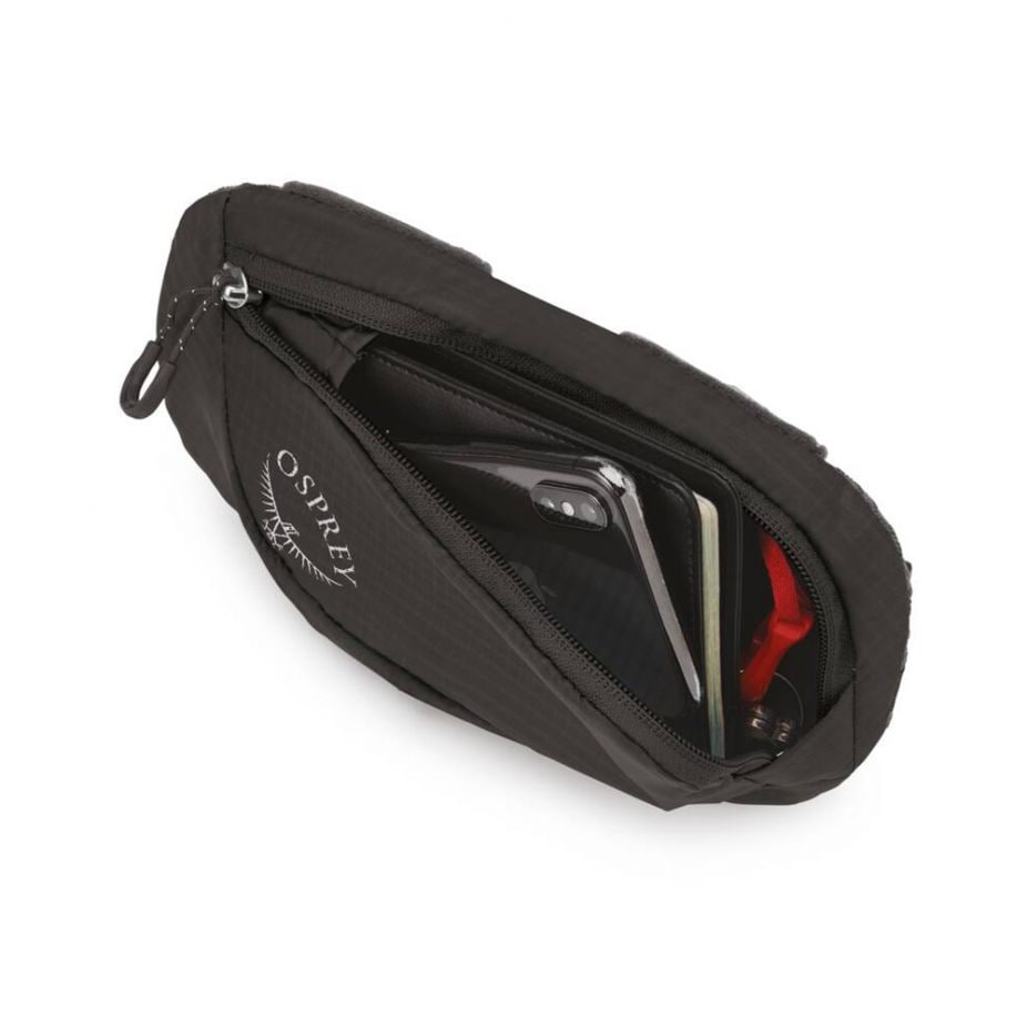 Osprey Pack Pocket Zippered Black O/S