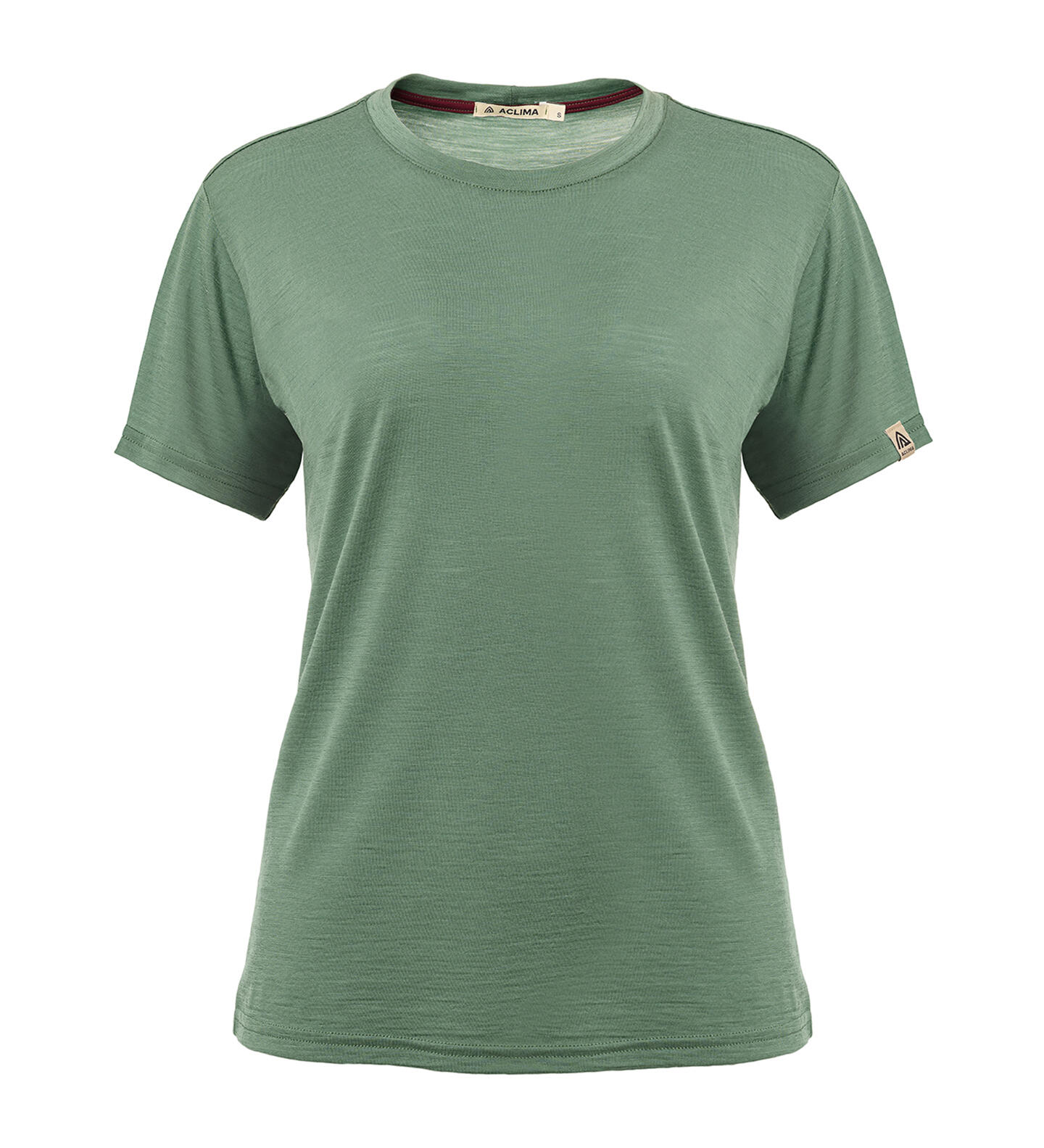 Aclima LightWool classic tee W's Dark Ivy