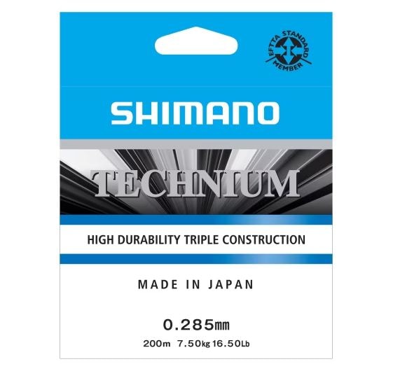 Shimano Line Technium 200m 0,165mm 2,6kg Grey