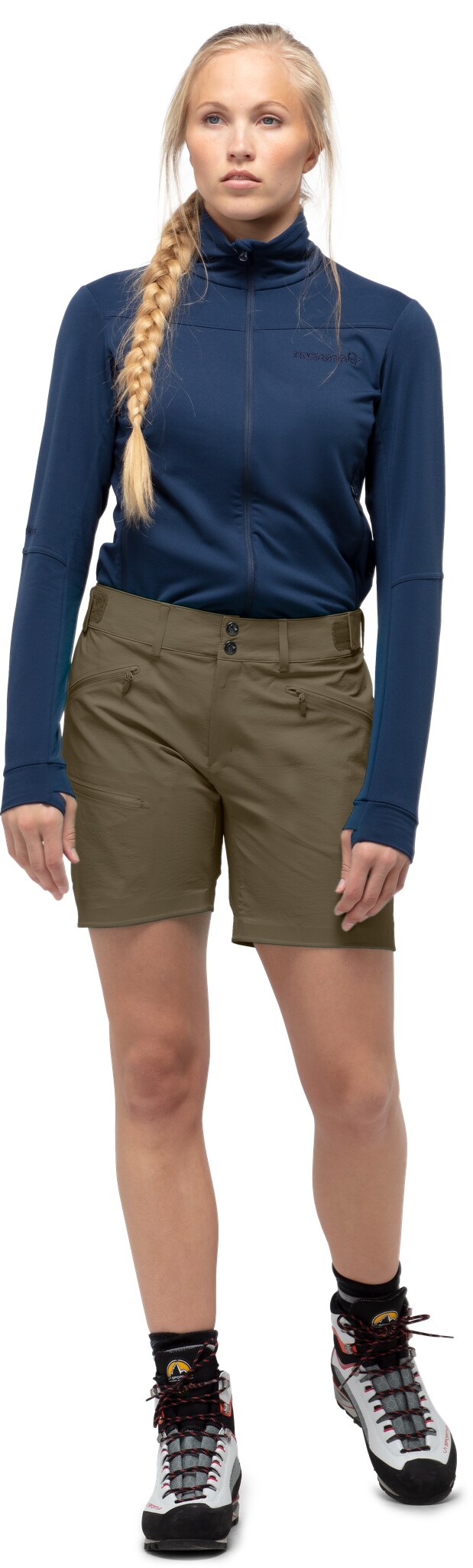 Norrøna falketind flex1 Shorts W's Olive Night Utgått
